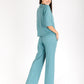 women_s-pajama-set-Straight-pant-and-cami-with-wide-sleeves-storm blue-Lavender-Dreams