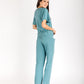 women_s-pajama-set-Straight-pant-with-pocket-detail-and-top-with-oversized-sleeves-storm blue-Lavender-Dreams